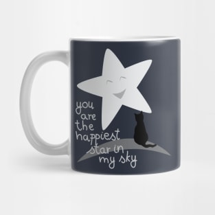 happy star Mug